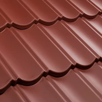 Scoria metal tile roofing