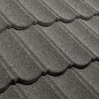 Onyx metal tile roofing