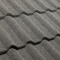 Onyx metal tile roofing