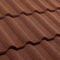 Autumn metal tile roofing