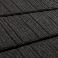 Midnight metal tile roofing